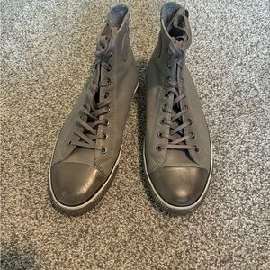 All Saints Gray High Tops size US 12